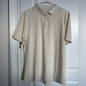 NEVER WORN WITH TAGS Men’s Size Large Lululemon Evolution Short Sleeve Polo